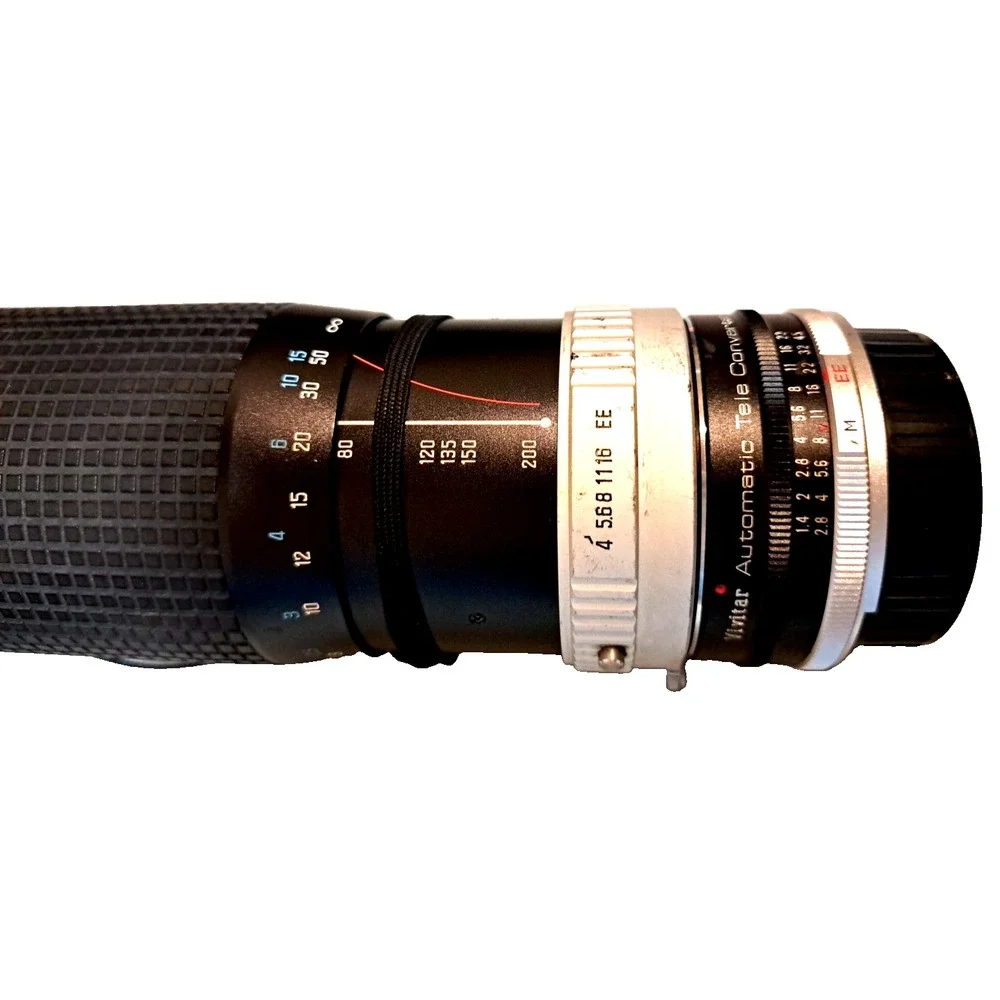 Hoya HMC 80-200mm f/4 Zoom Lens Pentax Mount Clean Clear Lens‎ 2 Caps